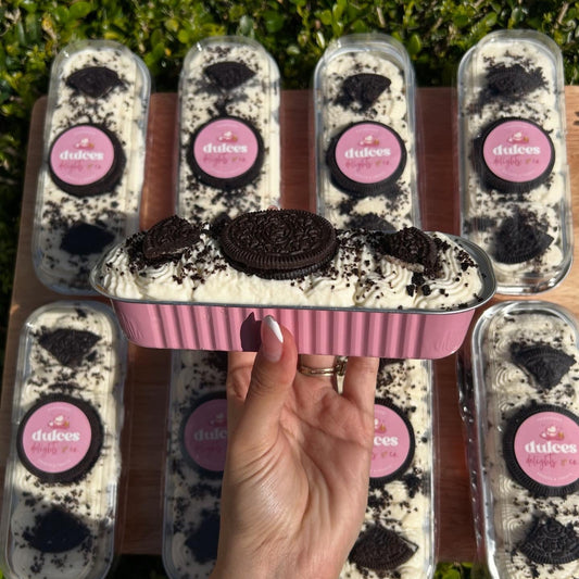 Cookies & Cream Tres Leches Loaf Cake