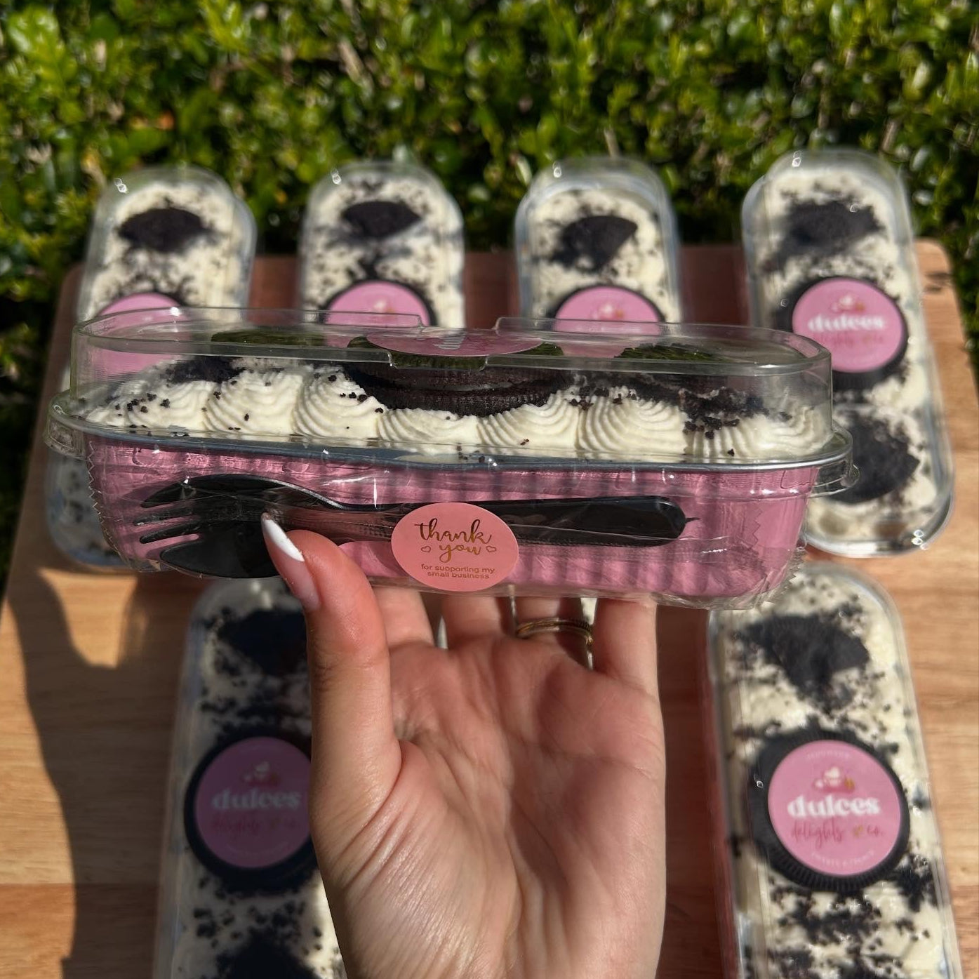 Cookies & Cream Tres Leches Loaf Cake