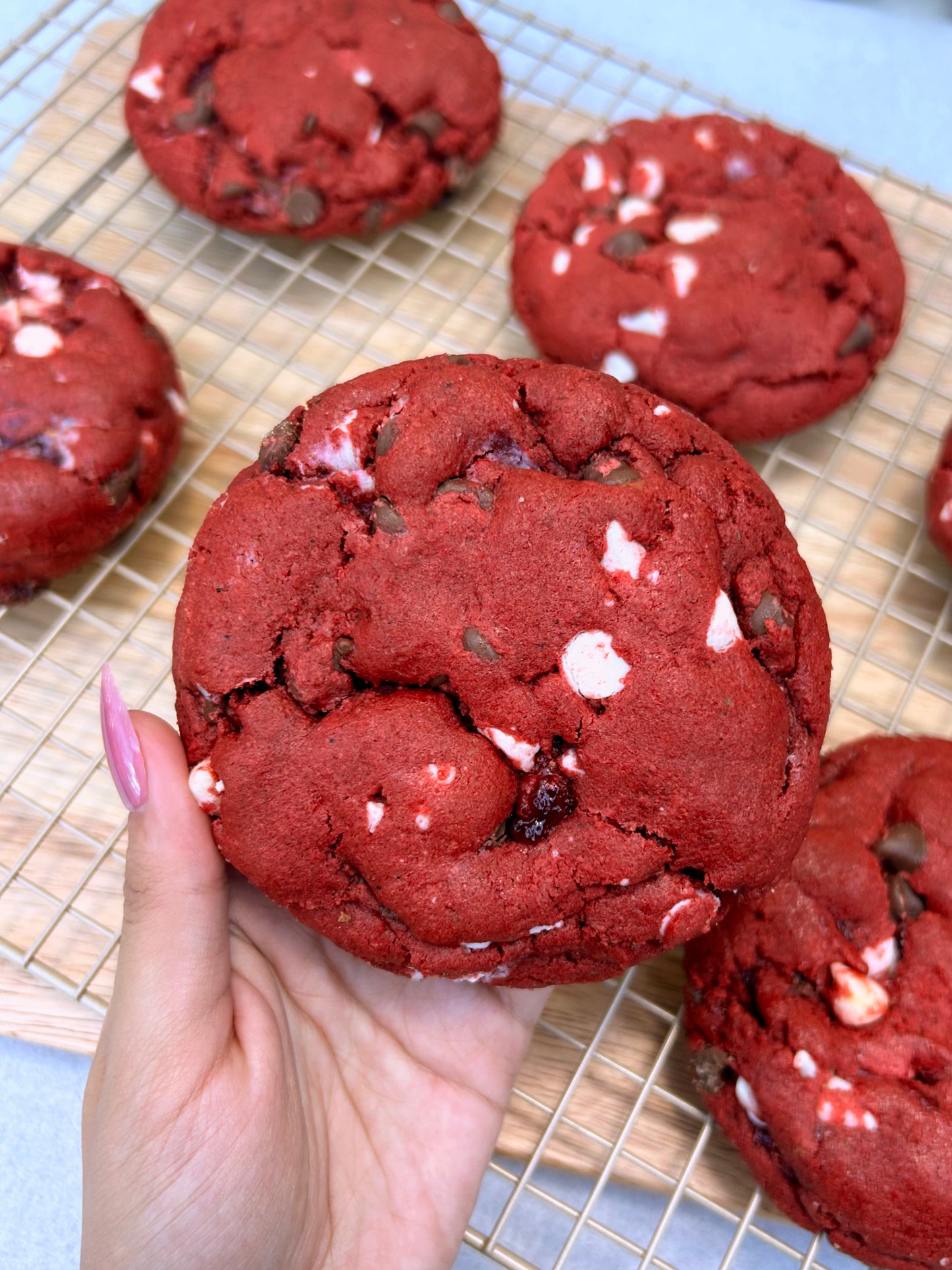 Red Velvet Raspberry Cheesecake