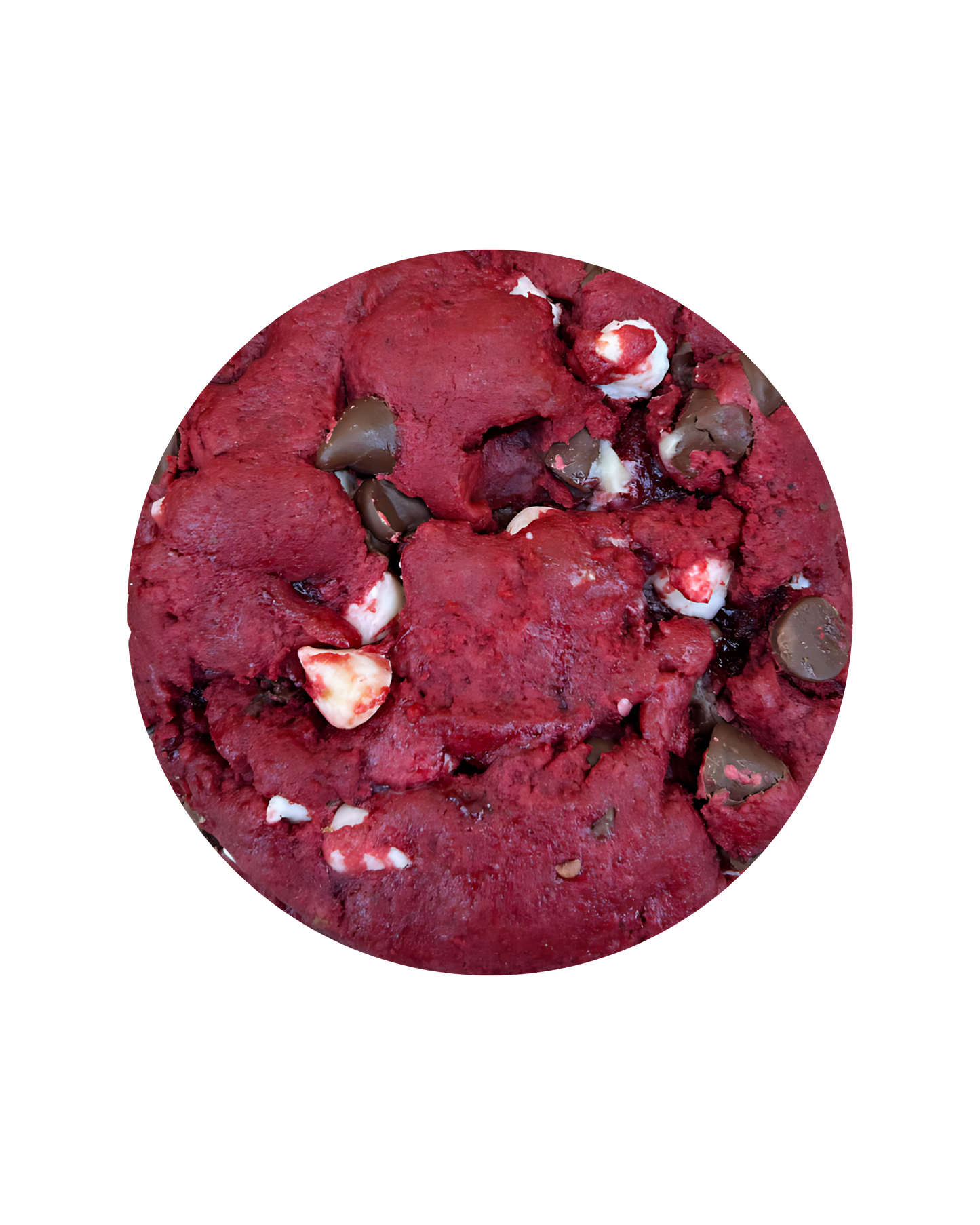 Red Velvet Raspberry Cheesecake